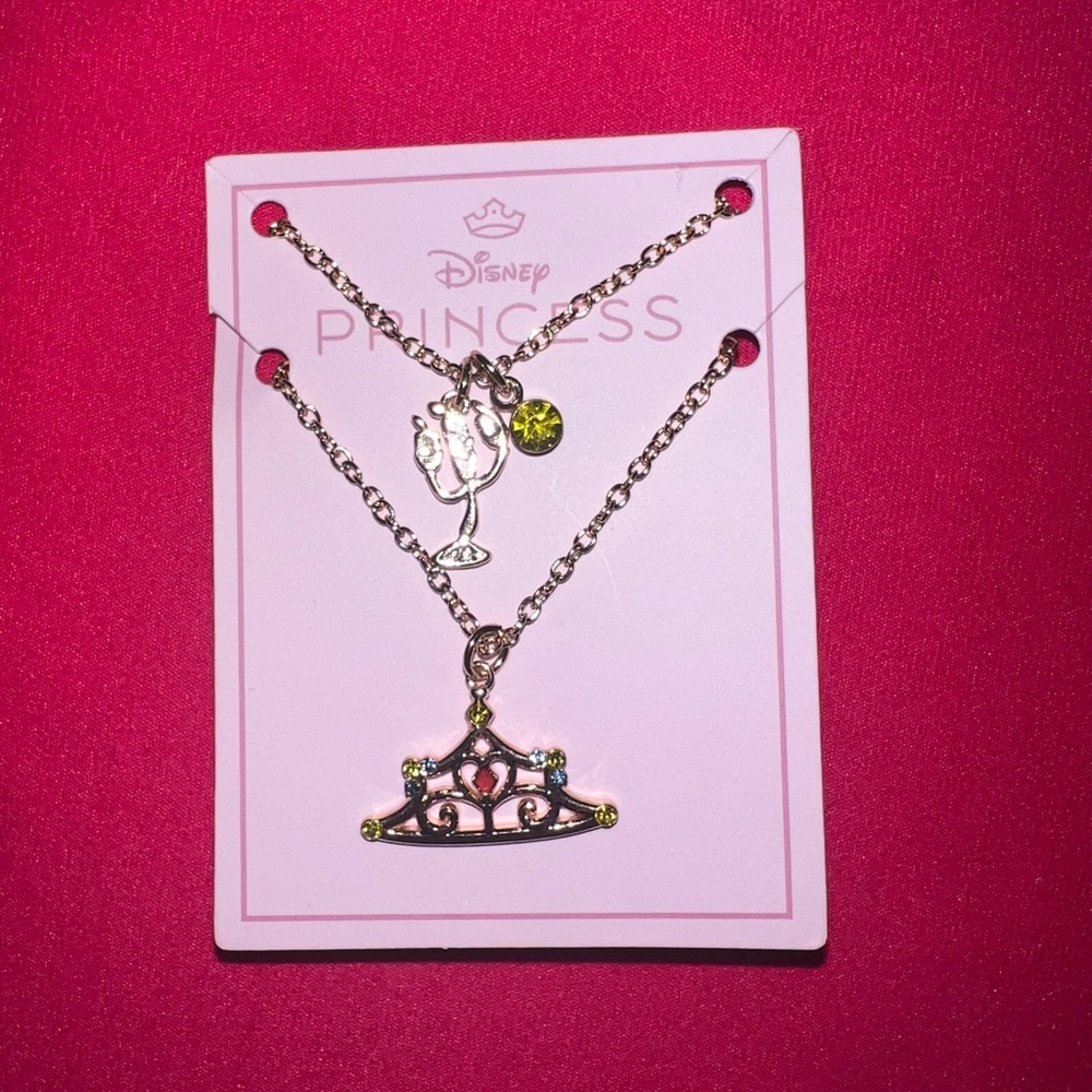 Disney Belle Blind Box Necklace Set